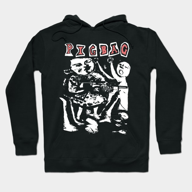 pigbag uk post punk Hoodie by TeeFection